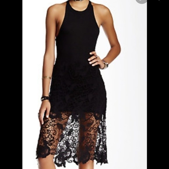 Free People Nora Crochet Dress- xs - Picture 2 of 10